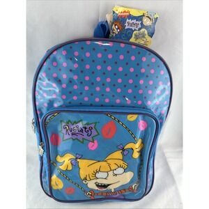 Rare 90's Rugrats The Movie Kids PVC Backpack‎ Angelica 1998 w TAGS 15" READ
